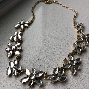 J.Crew Floral Statement Necklace